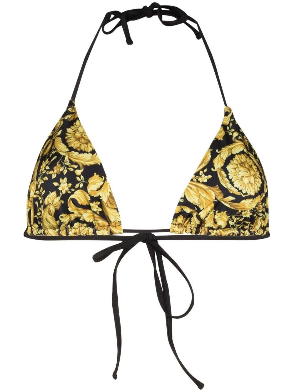 Versace Qualité Supérieure Haut de bikini à imprimé baroque bikinis femme 3 Versace haut de bikini à imprimé baroque