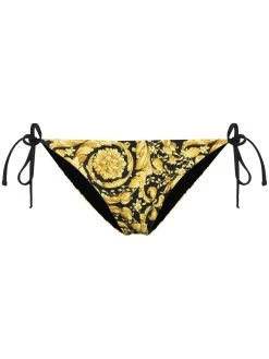 Versace bas de bikini à imprimé baroque