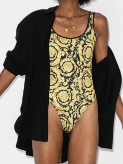 Versace maillot de bain à imprimé baroque