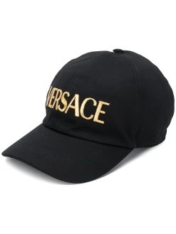 Versace casquette à logo brodé
