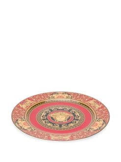 Versace assiette Ikarus Medusa à imprimé baroque