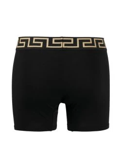 Versace boxer à bande Greca