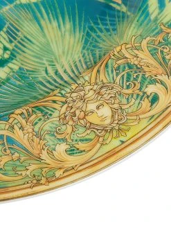 Versace assiette à imprimé jungle 18 cm