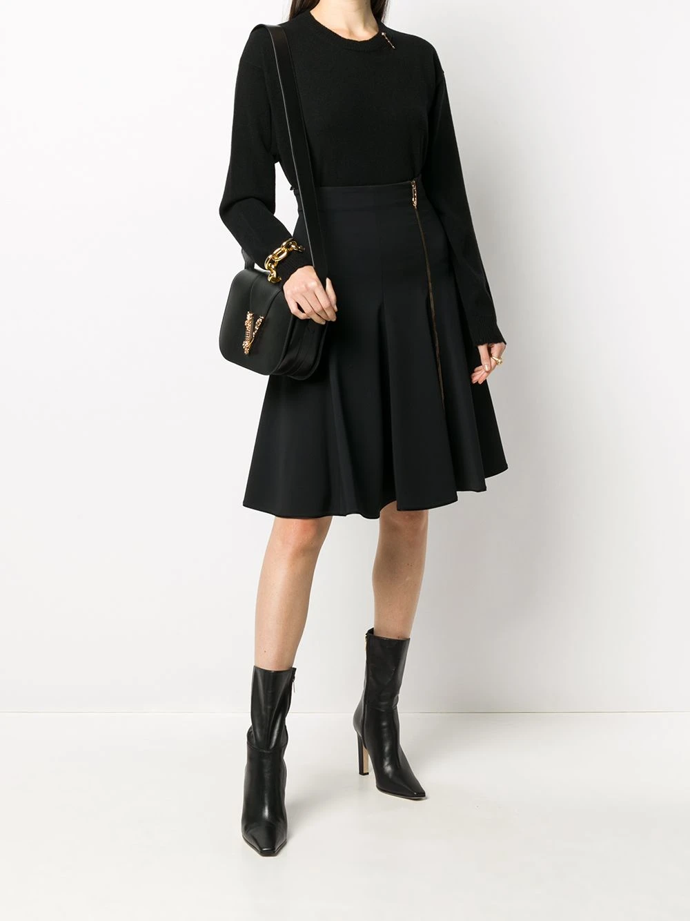 Versace Discount En Ligne Escarpins Medusa Safety Pin pulls femme 4 Versace escarpins Medusa Safety Pin