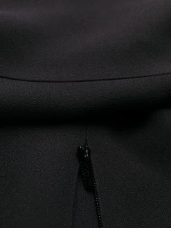 Versace robe courte Accent à fermeture zippée