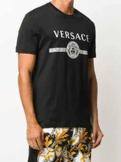 Versace t-shirt à logo imprimé