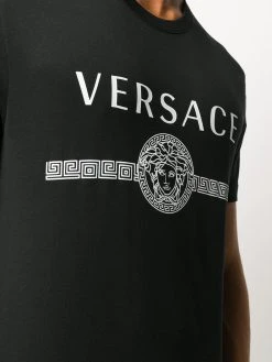 Versace t-shirt à logo imprimé