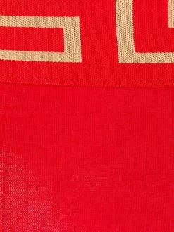 Versace slip à bord Greca