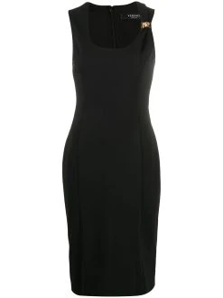 Versace robe ajustée à fronces