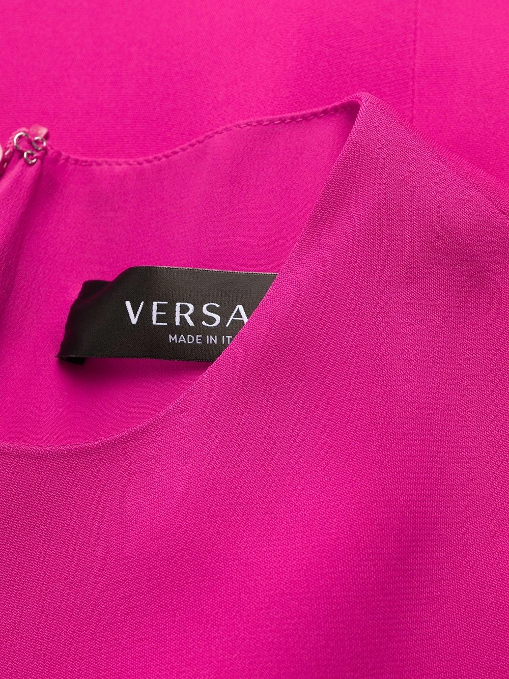 Prix Jamais Vus Versace Robe courte à détail d'épingle à nourrice robes de jour femme 8 Versace robe courte à détail d'épingle à nourrice