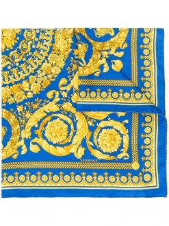 Versace foulard à imprimé baroque