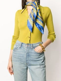 Versace foulard à imprimé baroque