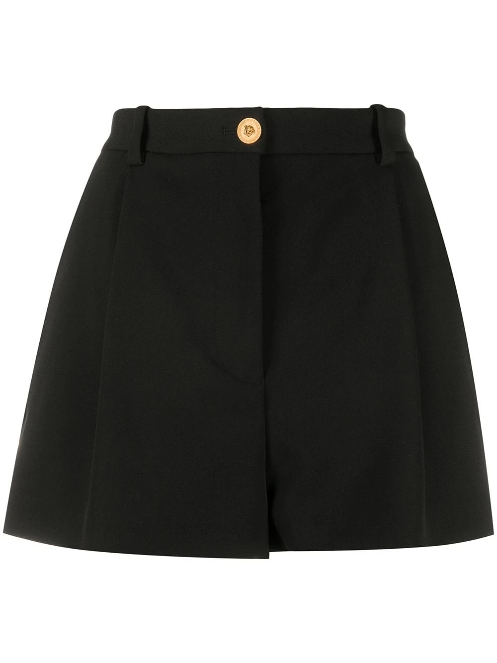 Versace Short à taille haute et boutons Medusa qualité absolue shorts courts femme 3 Versace short à taille haute et boutons Medusa