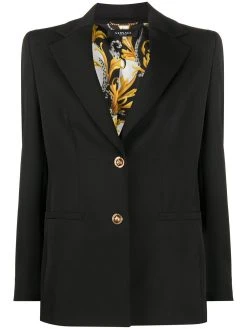 Versace blazer droit classique
