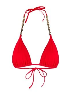 Versace haut de bikini noué