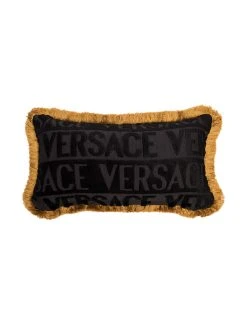 Versace coussin à logo en sequins