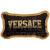 Versace coussin à logo en sequins