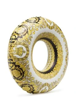 Versace bouée gonflable à imprimé baroque