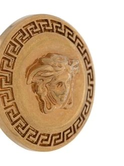 Versace boucles d'oreilles Medusa à design rond