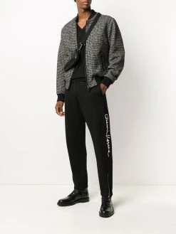 Versace pull en maille intarsia