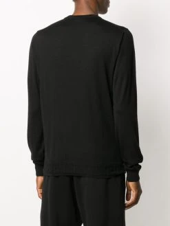 Versace pull en maille intarsia