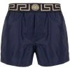 Versace short de bain à bande logo