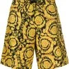 Versace short de bain à motif baroque