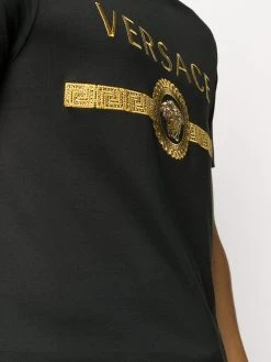 Versace t-shirt à logo imprimé