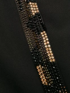 Versace pantalon de costume à sequins