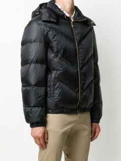 Versace doudoune à capuche