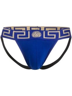 Versace jockstrap à détail Medusa