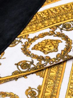 Versace serviette de plage à imprimé baroque