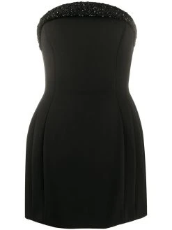 Versace robe à ornements en cristal