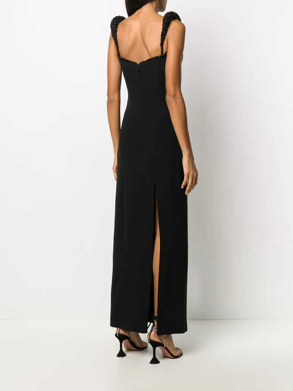 Discount En Ligne Versace Robe longue à ornements robes de soirée femme 6 Versace robe longue à ornements