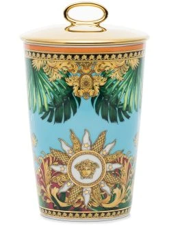 Versace bougie parfumée à motif baroque