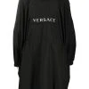 Versace coupe-vent à logo imprimé