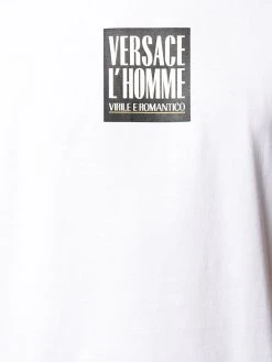 Versace t-shirt à imprimé L'Homme