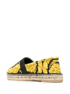 Versace espadrilles à imprimé baroque