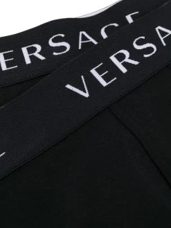 Versace lot de 2 boxers à bande logo