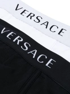 Versace Lot de deux slips à logo Prix Aimable slips & boxers homme 9 Versace lot de deux slips à logo