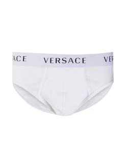 Versace lot de deux boxers à bande logo