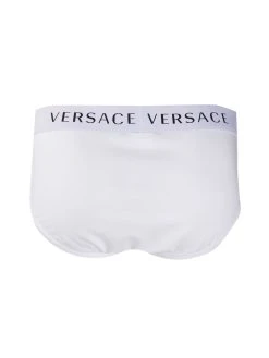 Versace Lot de deux boxers à bande logo Un Tarif Préférentiel slips & boxers homme 8 Versace lot de deux boxers à bande logo