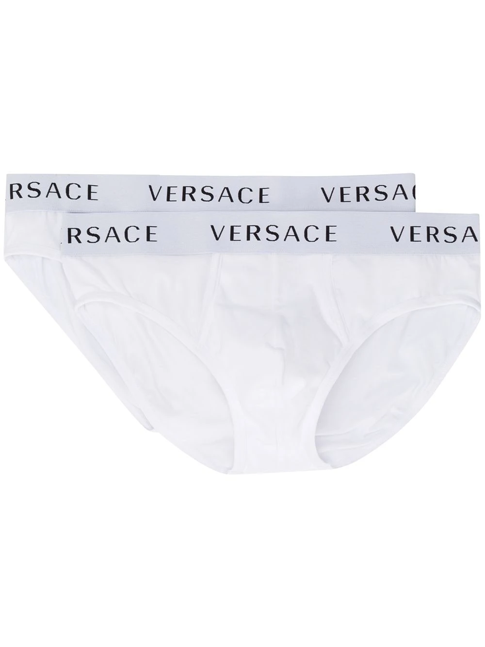 Versace Lot de deux boxers à bande logo Un Tarif Préférentiel slips & boxers homme 3 Versace lot de deux boxers à bande logo