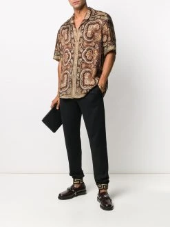 Versace pantalon de jogging à détail Greca