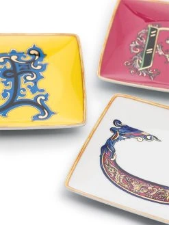 Versace lot de sept assiettes
