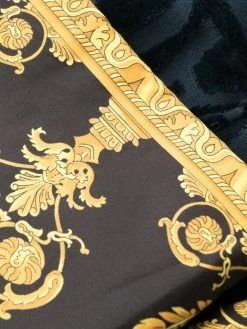 Versace peignoir à empiècement Baroque
