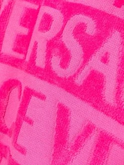 Versace peignoir court à empiècement Baroque