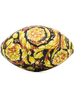Versace ballon de rugby à imprimé baroque
