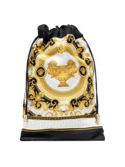 Versace masque pour les yeux à imprimé baroque