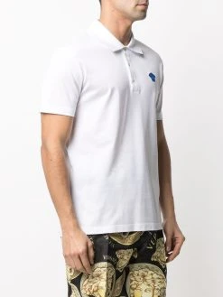 Versace polo à patch logo